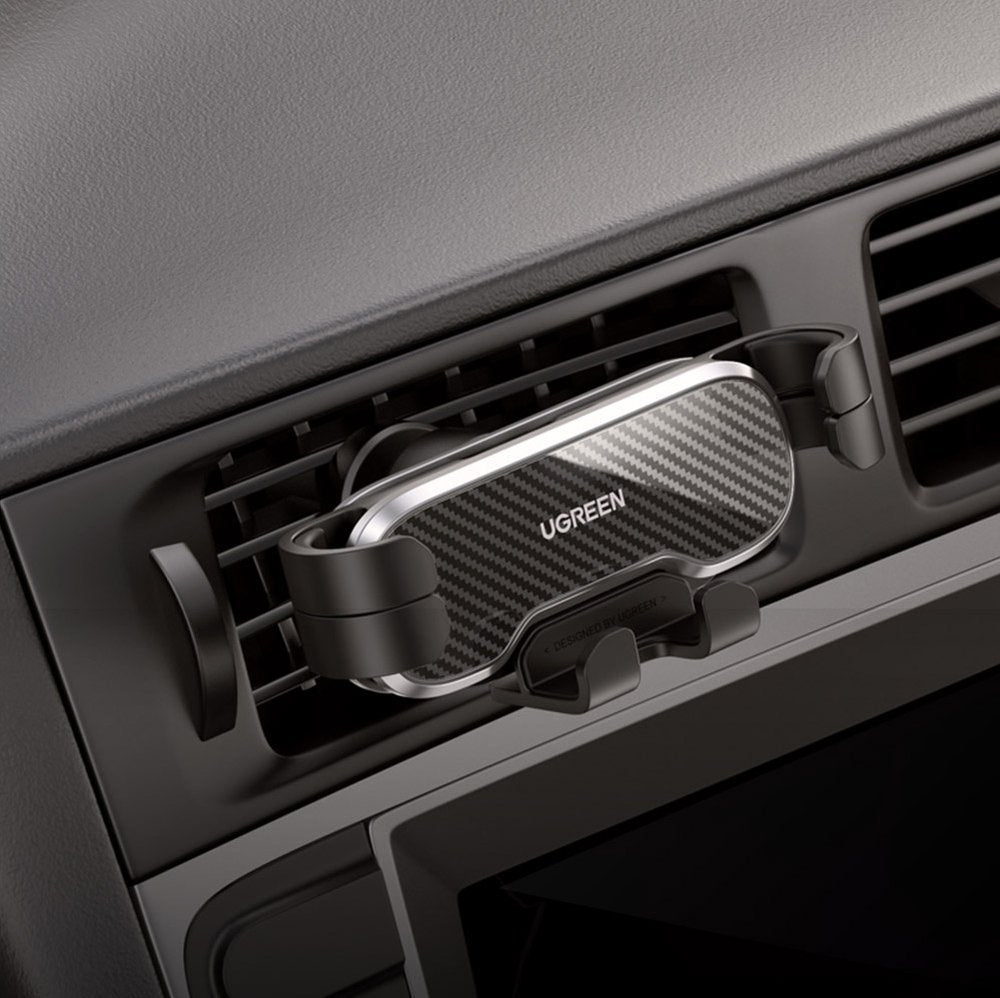 UGREEN Gravity Air Vent 2, Universal Bilhållare, Svart