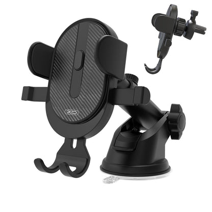 Bilhållare XO Design C60 2in1, 4 tum - 6 tum, Svart