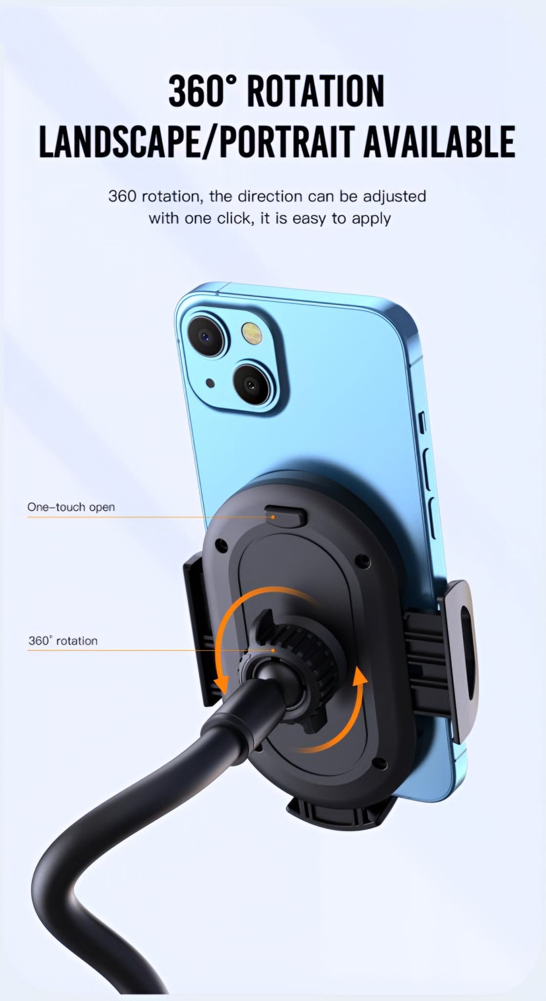 Bilhållare XO Design C105, Universal, Svart