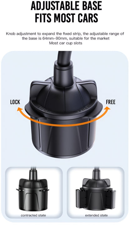Bilhållare XO Design C105, Universal, Svart