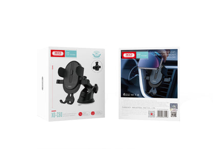 Bilhållare XO Design C60 2in1, 4 tum - 6 tum, Svart