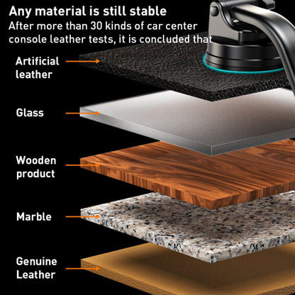 Bilhållare Yesido C172, 4 tum - 7 tum, Svart