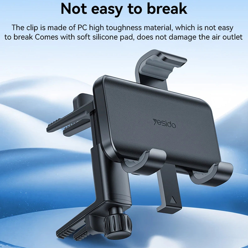 Bilhållare Yesido C240, Universal, Svart