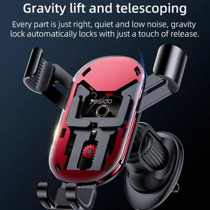 Bilhållare Yesido C243, Universal, Svart