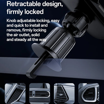 Bilhållare Yesido C247, 4.7 tum - 7.2 tum, Svart