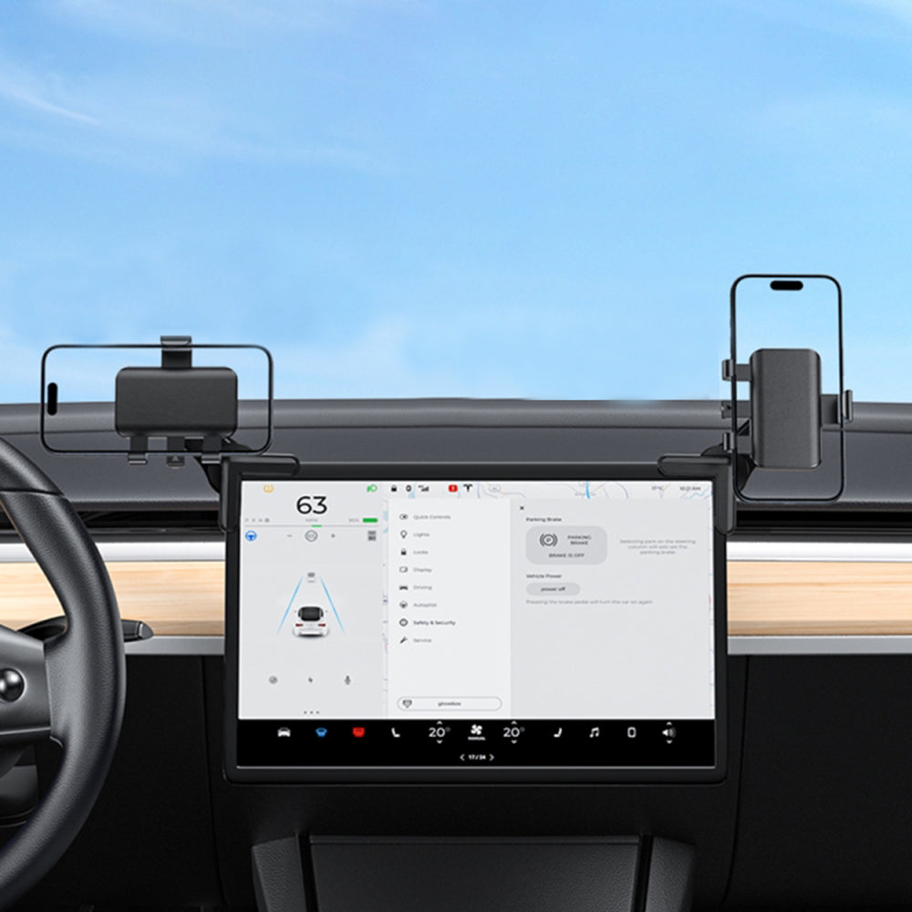 Bilhållare Yesido C250, 4.7 tum - 6.8 tum, Svart