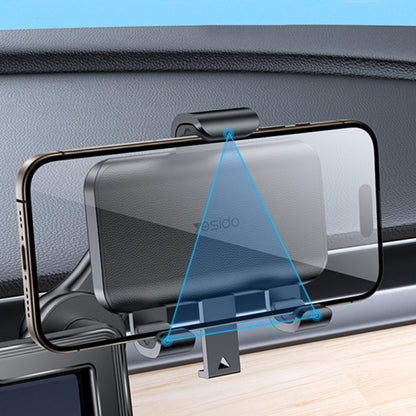 Bilhållare Yesido C250, 4.7 tum - 6.8 tum, Svart