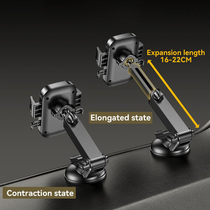 Bilhållare Yesido C267, 4.7 tum - 7.2 tum, Svart