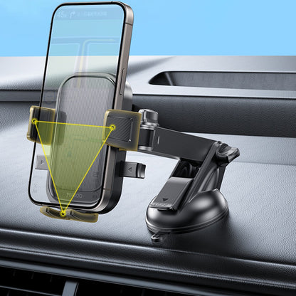 Bilhållare Yesido C267, 4.7 tum - 7.2 tum, Svart