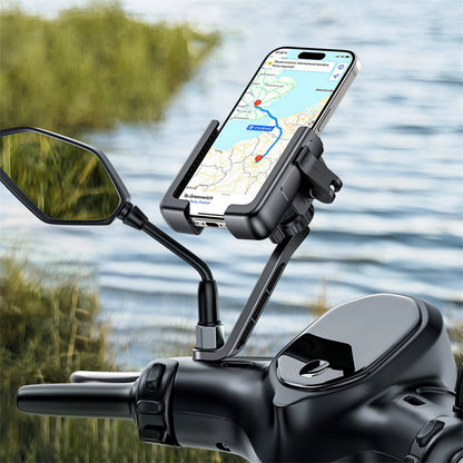 Baseus GoTrip Cykelhållare, 5.7 tum - 7.2 tum, Svart C40572301111-01