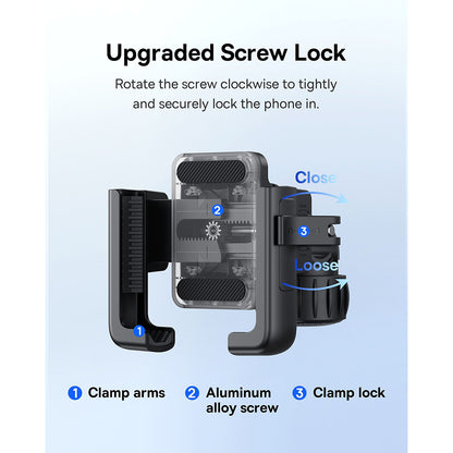 Baseus GoTrip Cykelhållare, 5.7inch - 7.2inch, Svart C40572301111-00