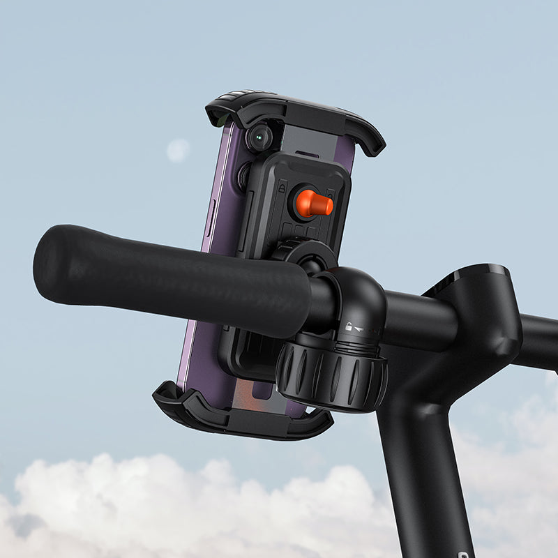 Baseus QuickGo Cykelhållare, 4.6inch - 6.8inch, Svart C40561500113-00
