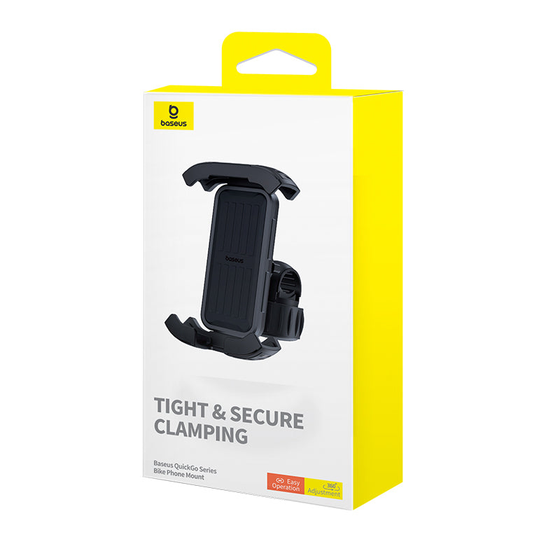 Baseus QuickGo Cykelhållare, 4.6inch - 6.8inch, Svart C40561500113-00