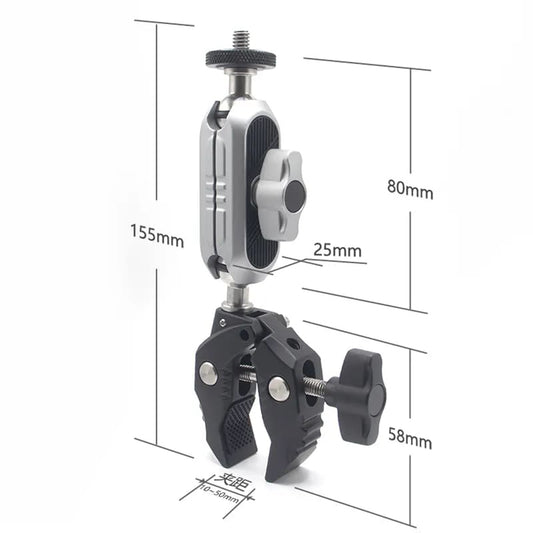 Cykelhållare för sportkamera Techsuit JX-006 för GoPro, svart