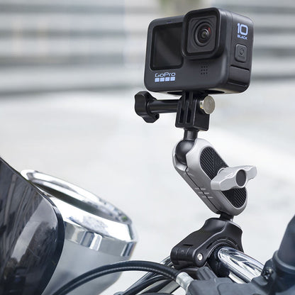 Cykelhållare för sportkamera Techsuit JX-008 för GoPro, grå