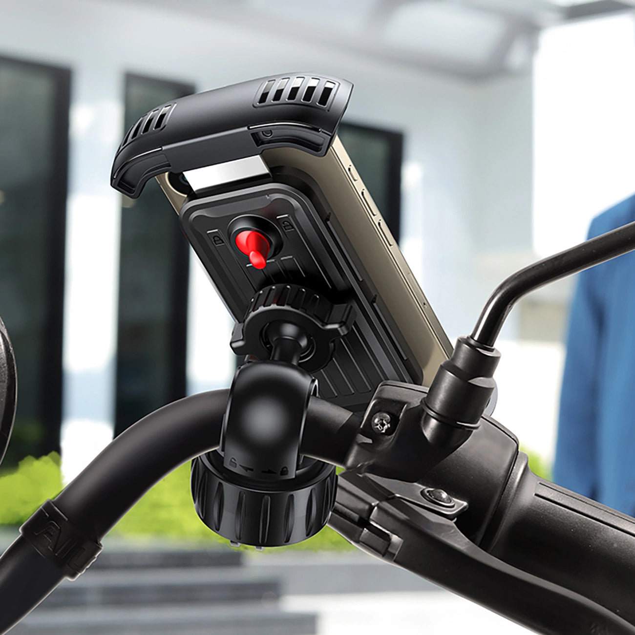 UGREEN LP494 Cykelhållare, 4.7 tum - 6.8 tum, Svart