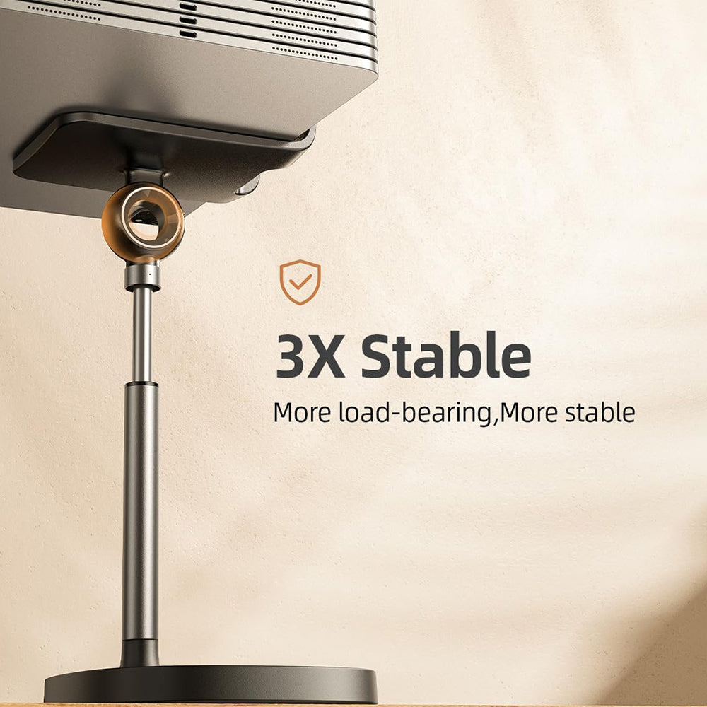 Lisen Mechanical skrivbordsstöd för telefon / surfplatta, 4 tum - 10 tum, Svart YL0421030004