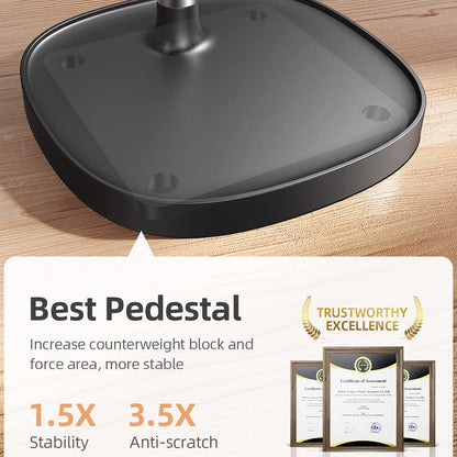 Lisen Mechanical skrivbordsstöd för telefon / surfplatta, 4 tum - 10 tum, Svart YL0421030004