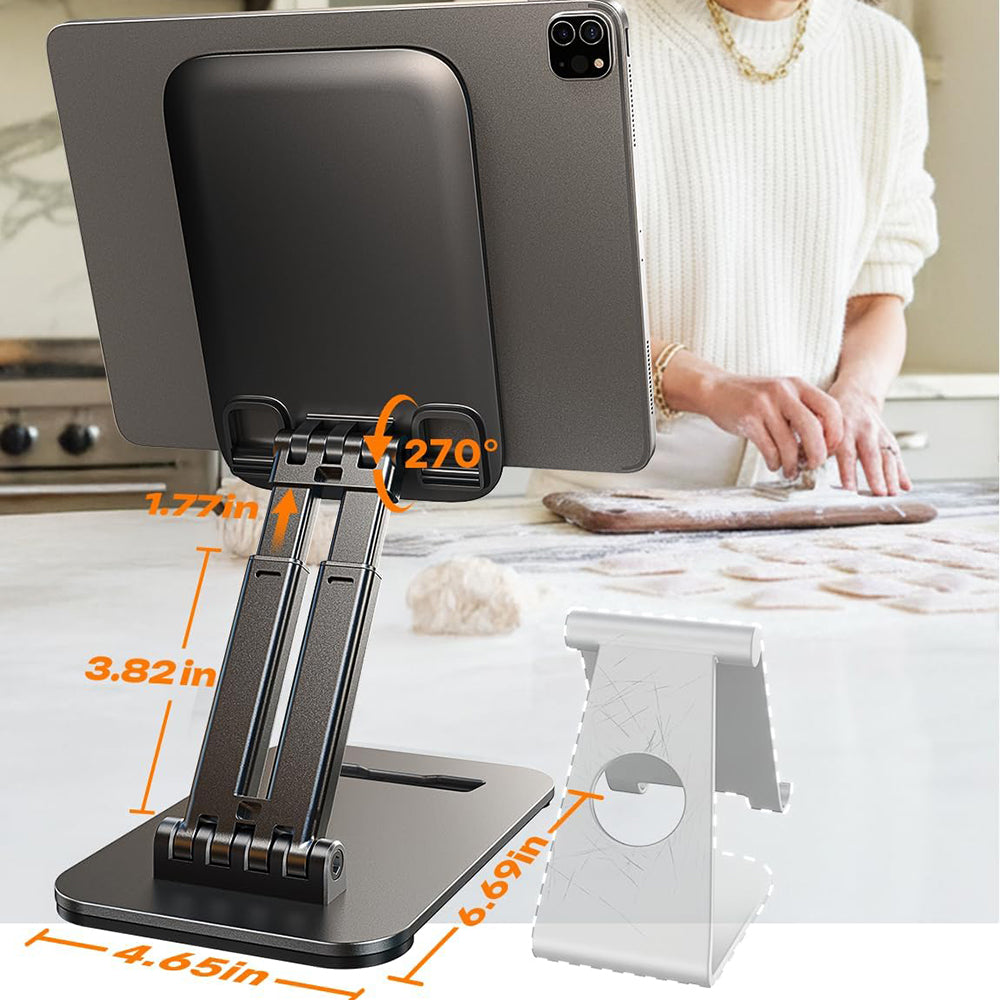 Lisen Skrivbordsstöd för Telefon / Surfplatta, 4inch - 15.9inch, Svart YL0424080007