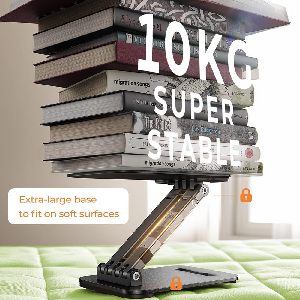 Lisen Skrivbordsstöd för Telefon / Surfplatta, 4inch - 15.9inch, Svart YL0424080007