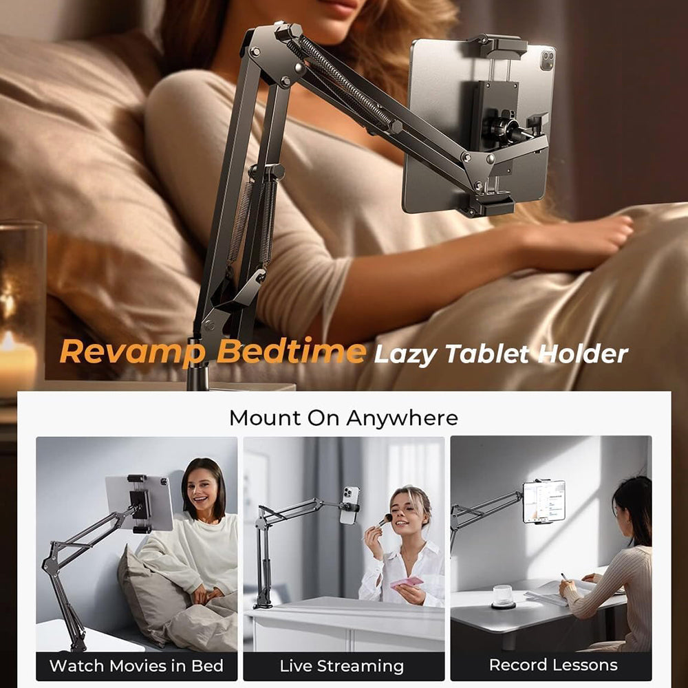 Lisen Skrivbordsstöd för Telefon / Surfplatta, 4.7inch - 12.9inch, Svart YL0223060007