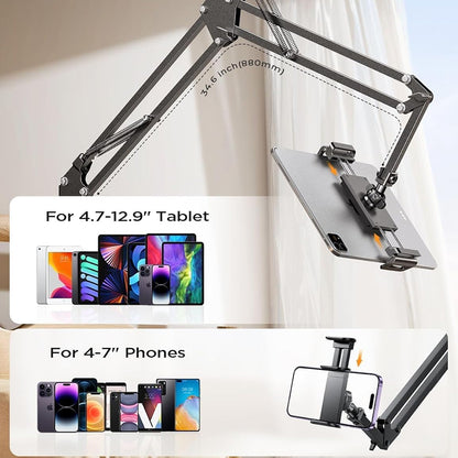 Lisen Skrivbordsstöd för Telefon / Surfplatta, 4.7inch - 12.9inch, Svart YL0223060007