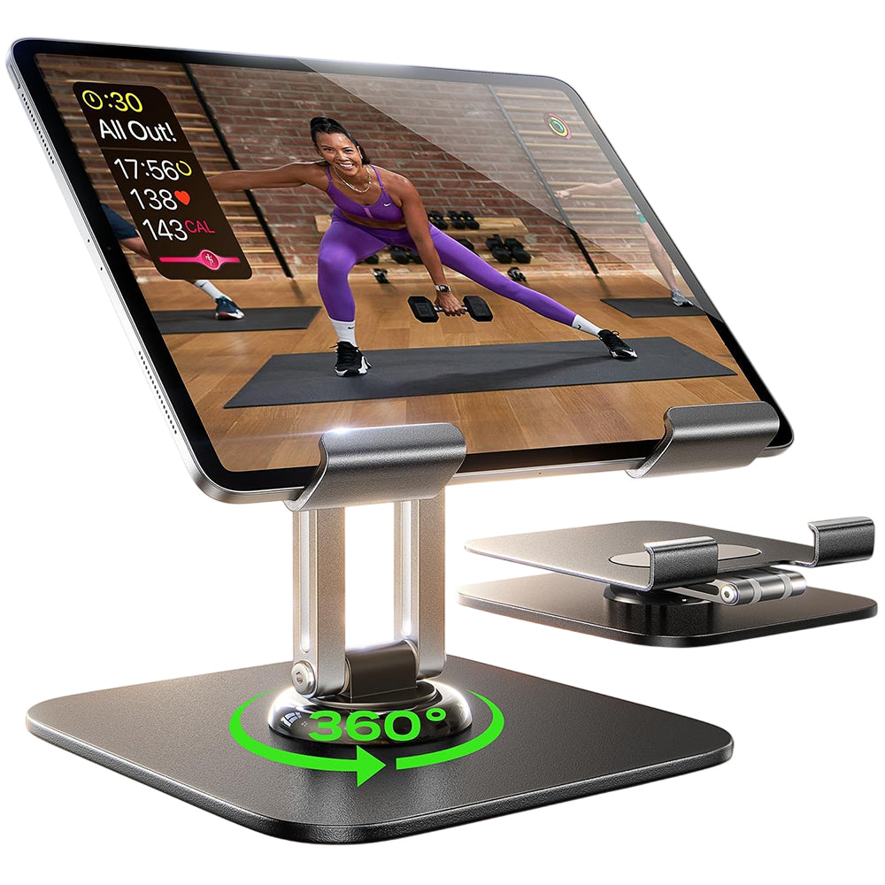 Lisen Q18 Skrivbordsställ för Telefon / Surfplatta, 4.7inch - 12.9inch, Svart YL0423120002