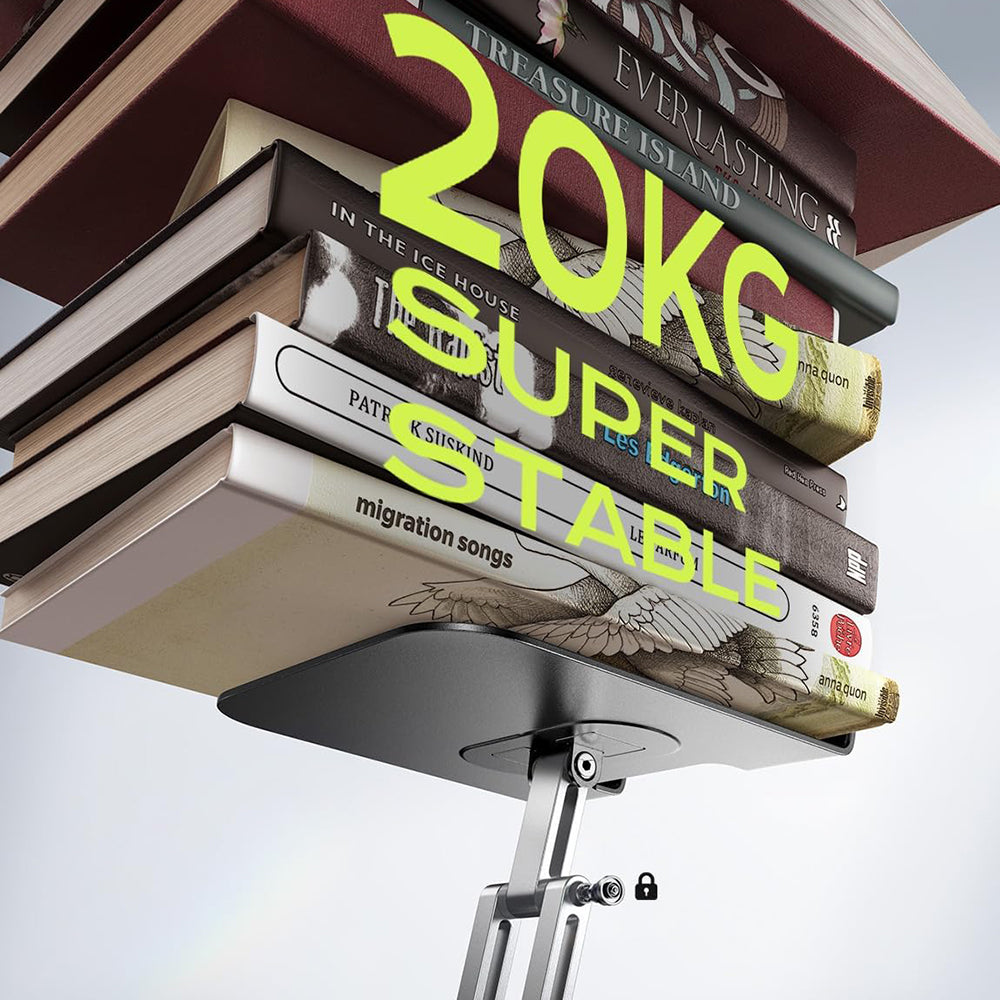 Lisen Q18 Skrivbordsställ för Telefon / Surfplatta, 4.7inch - 12.9inch, Svart YL0423120002