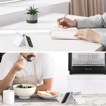 Techsuit ABS-BK1 skrivbordsstöd, 4 tum - 7,9 tum, Svart