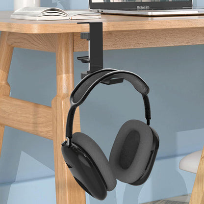 Techsuit DH2 Skrivbordsställ för Hörlurar / Väska, Svart