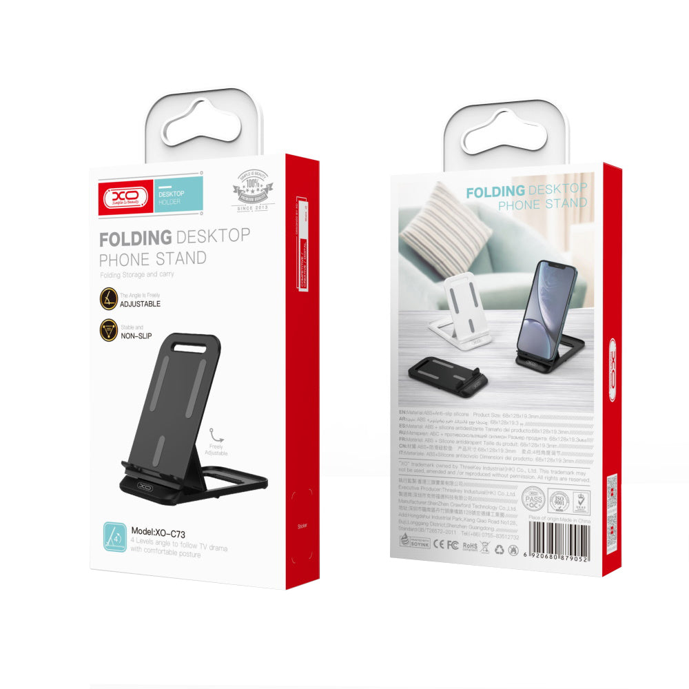 XO Design C73 Skrivbordsstöd, Universal, Svart