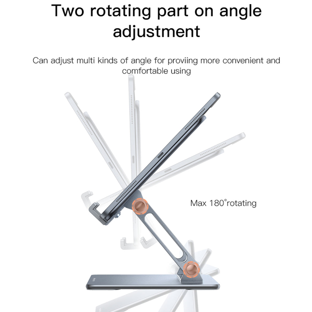 Yesido C185 Desk Stand, 4.5inch - 13inch, Silver