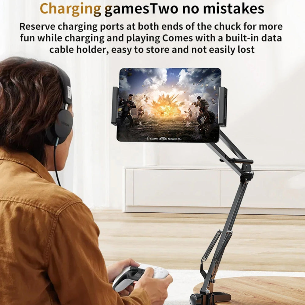 Yesido C296 skrivbordsstöd, 4 tum - 12,9 tum, Svart