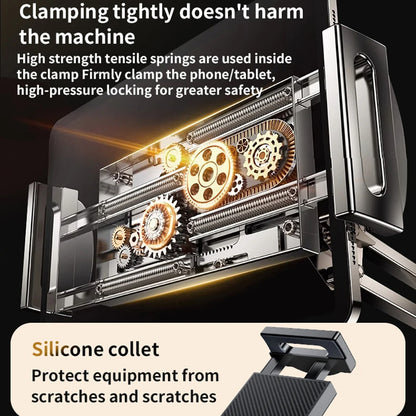 Yesido C296 skrivbordsstöd, 4 tum - 12,9 tum, Svart