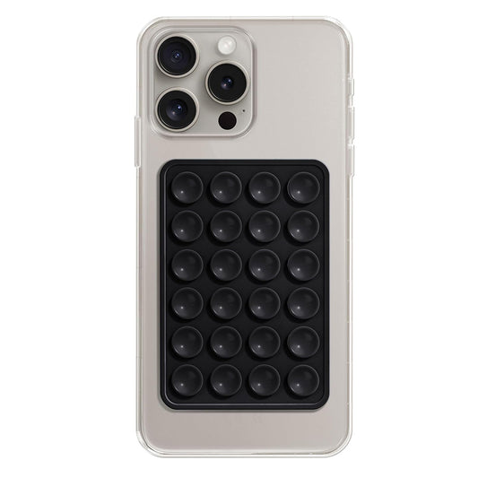 Sugkoppshållare Techsuit SB-PAD, Svart