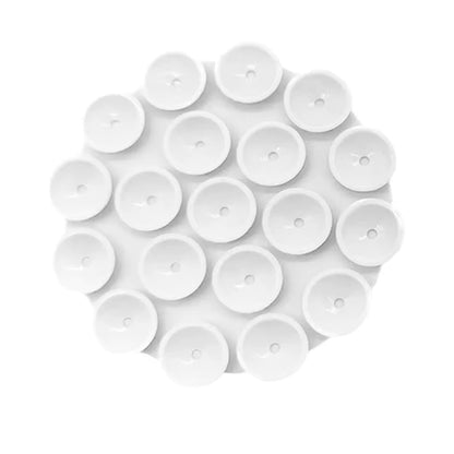 Stöd med Sugkoppar Techsuit SW-CUP, Vit