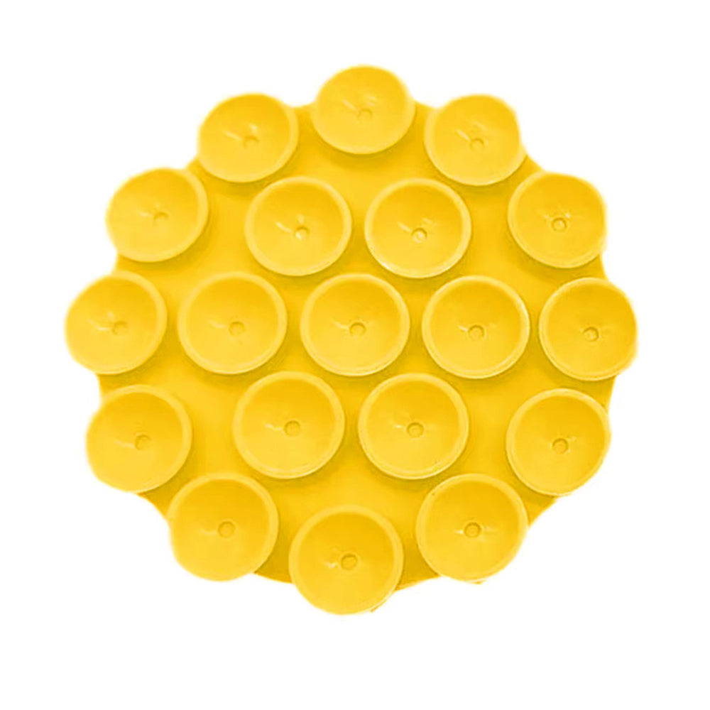 Stöd med Sugkoppar Techsuit SY-CUP, Gul