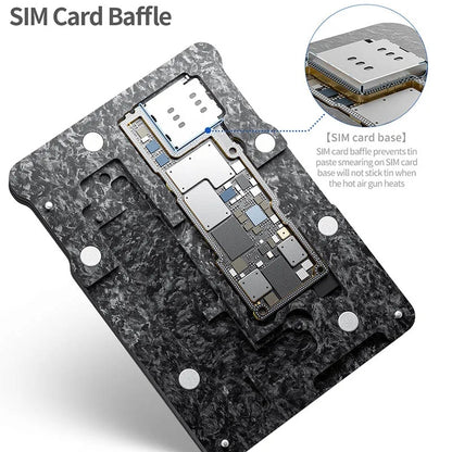 QIANLI magnetiskt arbetsstöd för PCB för Apple iPhone 15-serien