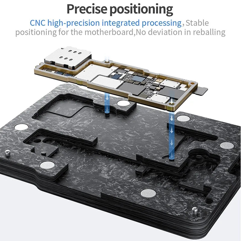 QIANLI magnetiskt arbetsstöd för PCB för Apple iPhone 15-serien