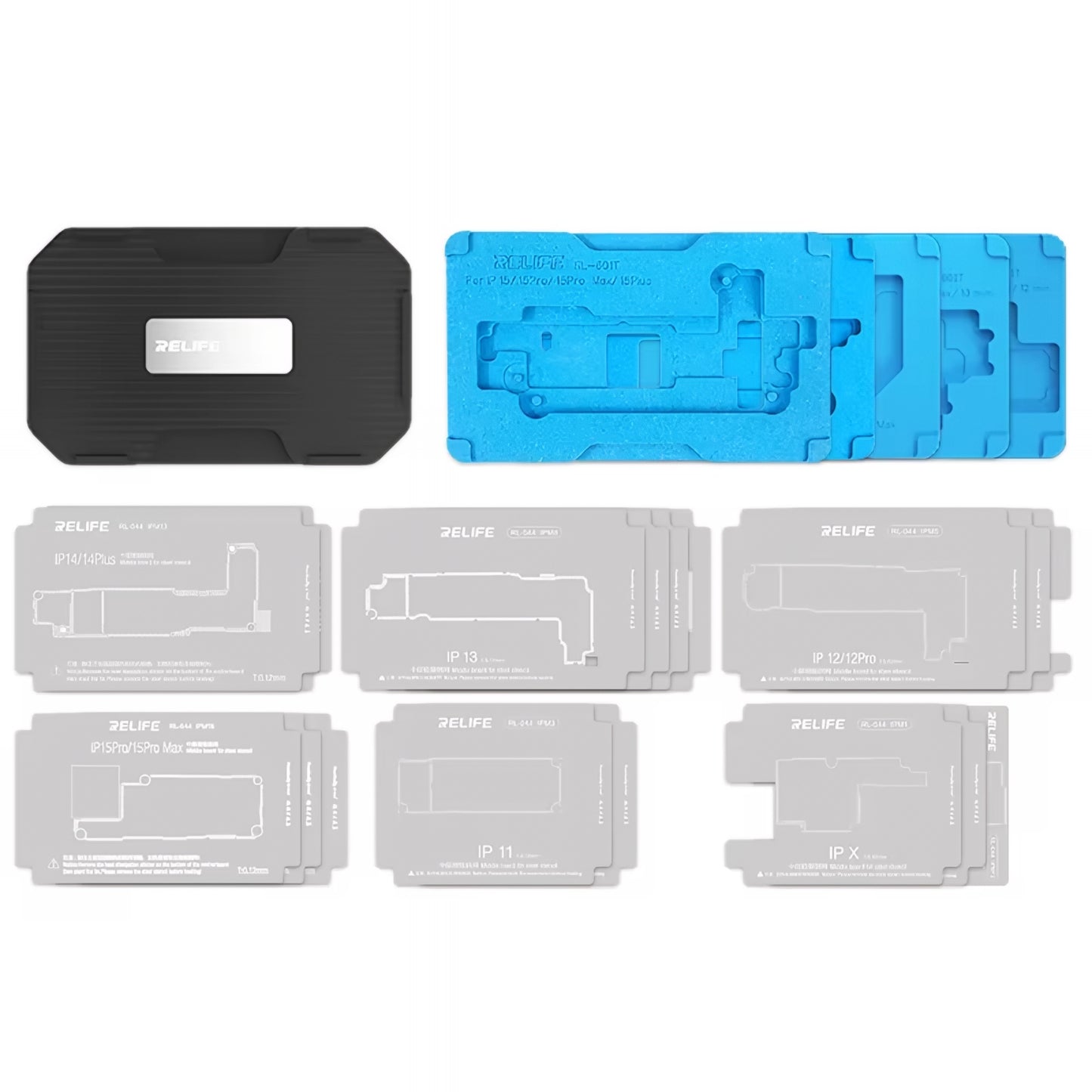Reballing-stöd Relife RL-601T för Apple iPhone X - 15-serien