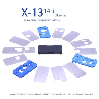 Arbetsstöd för Reballing Mijing Z20 Pro för Apple iPhone X - 13 Pro Max-serien