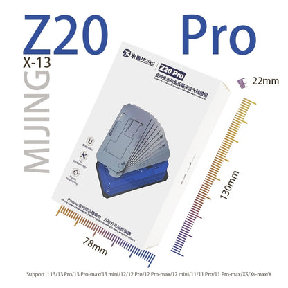 Arbetsstöd för Reballing Mijing Z20 Pro för Apple iPhone X - 13 Pro Max-serien