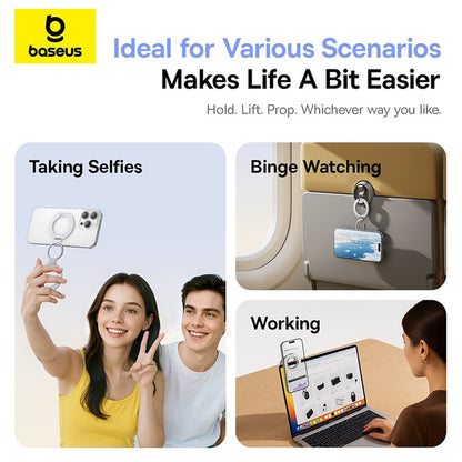 Baseus MagPro 3 Ringstöd, Vit S0TY002131