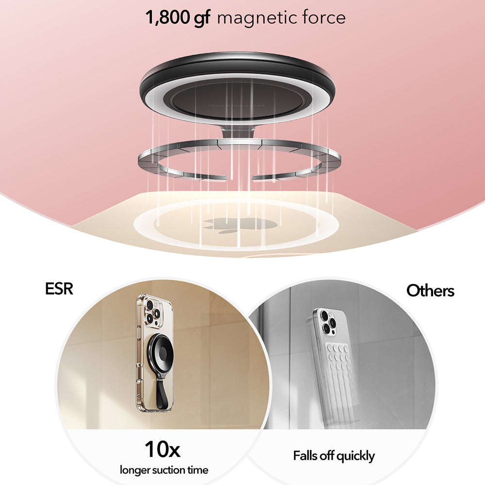ESR HaloLock Ringhållare, Svart