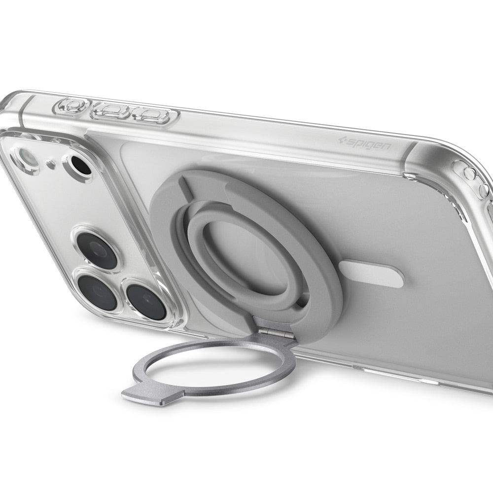 Spigen Dual Pop Mag S Ringhållare, Universal, Grå AMP11736