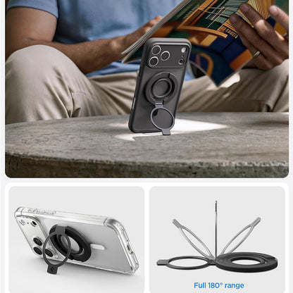 Spigen Dual Pop Mag S Ring Holder, Universal, Black AMP11735