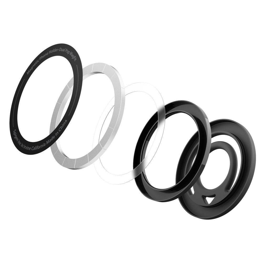 Spigen Dual Pop Universal Ringstöd, Svart AMP08886