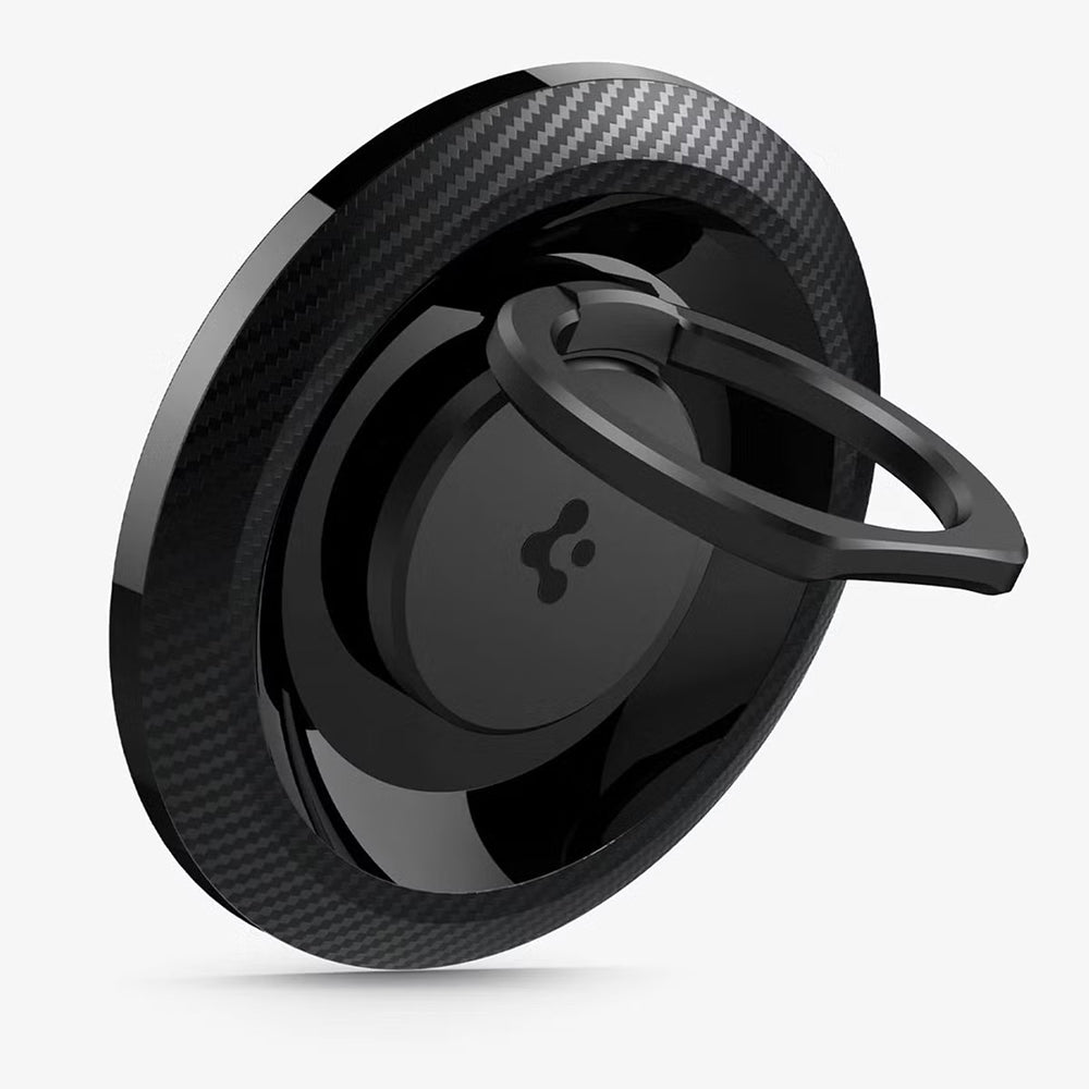 Spigen O-Mag OM100 Carbon Ringhållare, Universal, Svart AMP05505