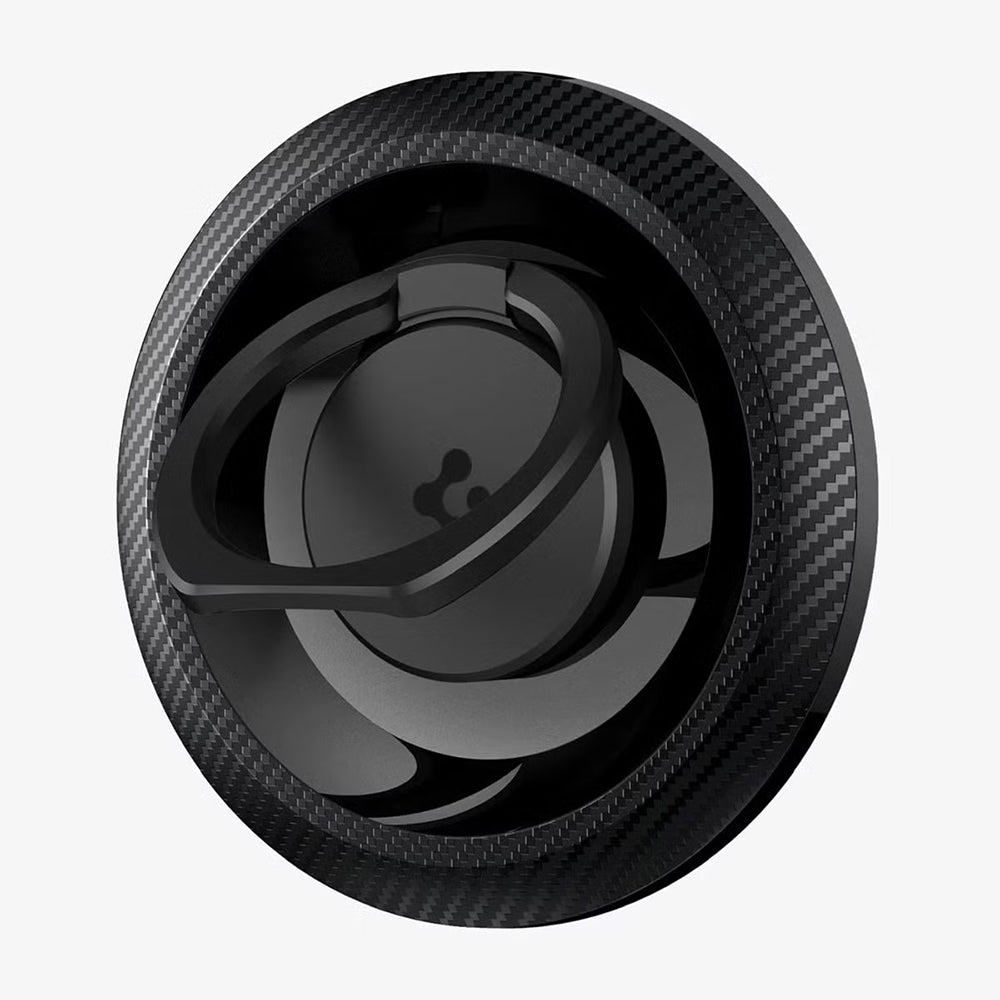 Spigen O-Mag OM100 Carbon Ringhållare, Universal, Svart AMP05505