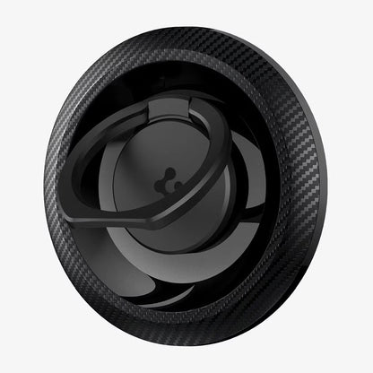 Spigen O-Mag OM100 Carbon Ringhållare, Universal, Svart AMP05505